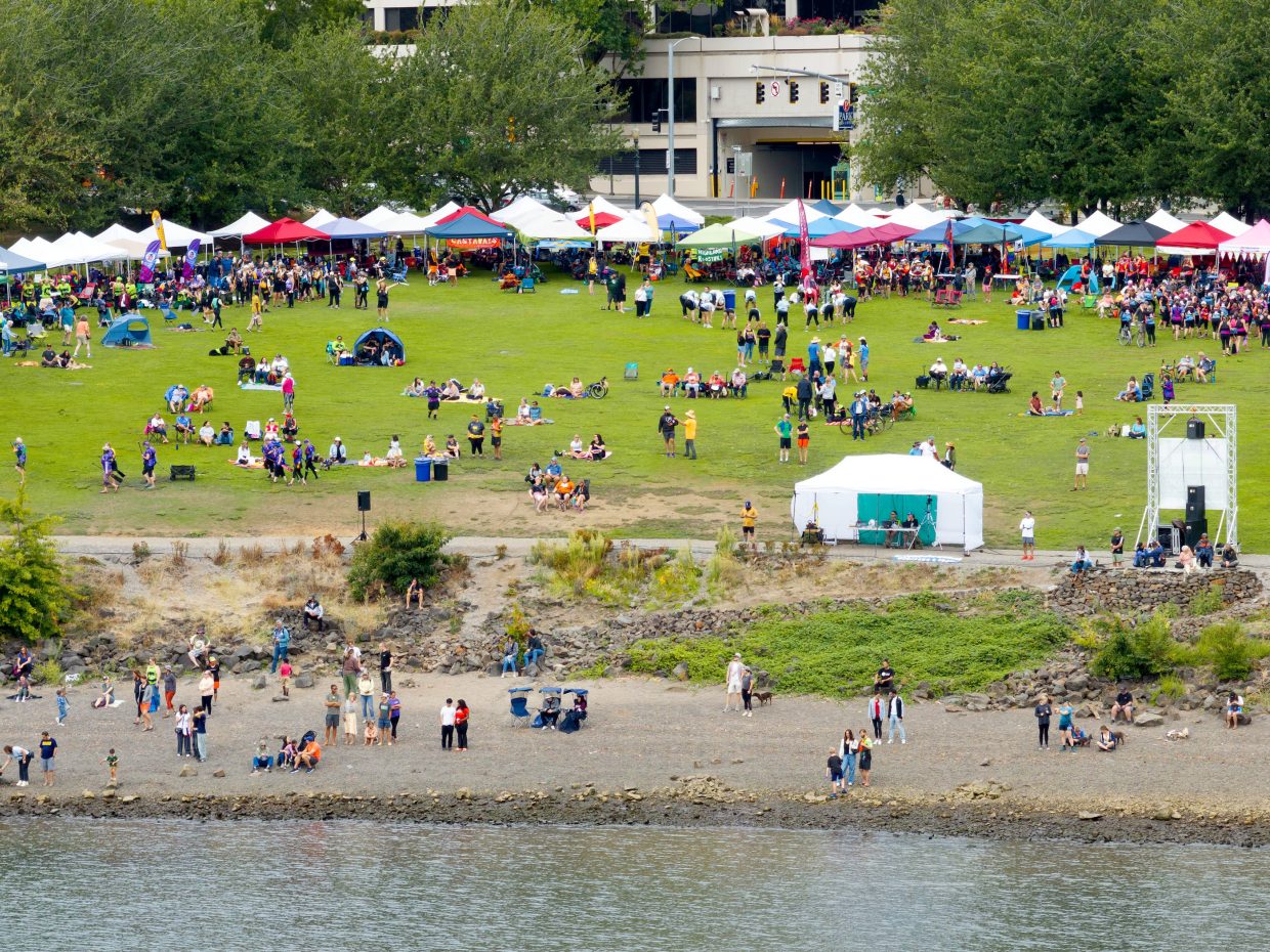 Waterfront Bowl during the Portland Dragon Boat Festival